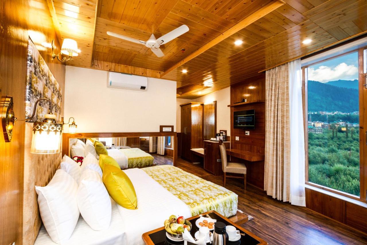 Suryansh Regency Manali Centrally Heated Air Cooled With Private Balconies Manāli Kültér fotó